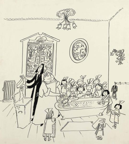 Having A Bath by Ludwig Bemelmans