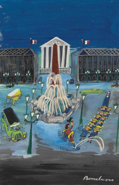 Jacket, Place De La Concorde by Ludwig Bemelmans