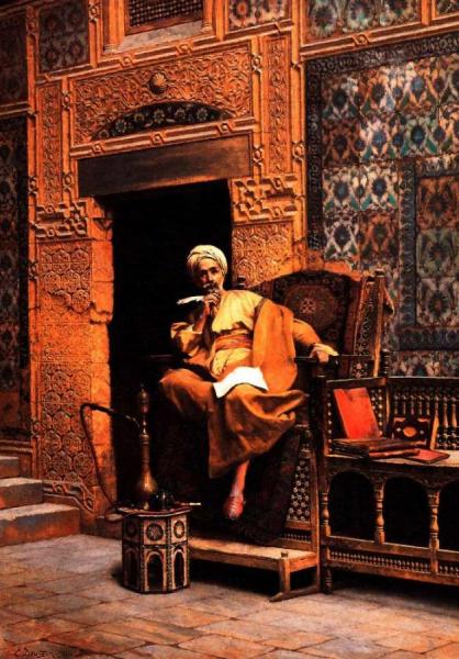 The Scribe by Ludwig Deutsch