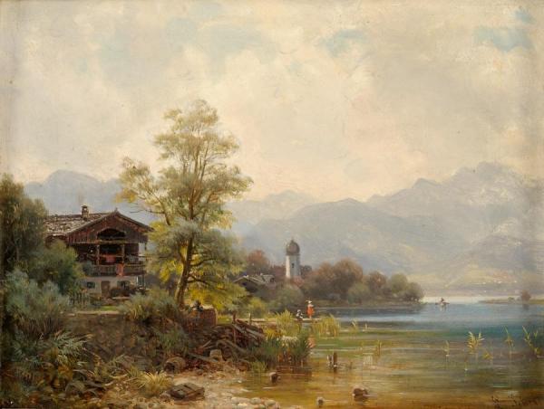 Frauenchiemsee by Ludwig Sckell