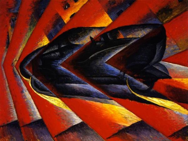 Dynamism Of An Automobile by Luigi Russolo Oil Painting Reproductions