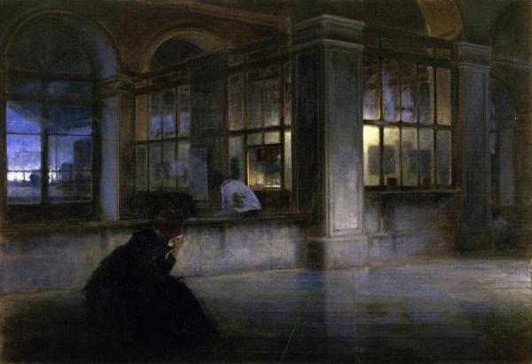 Morning Departure by Luigi Selvatico