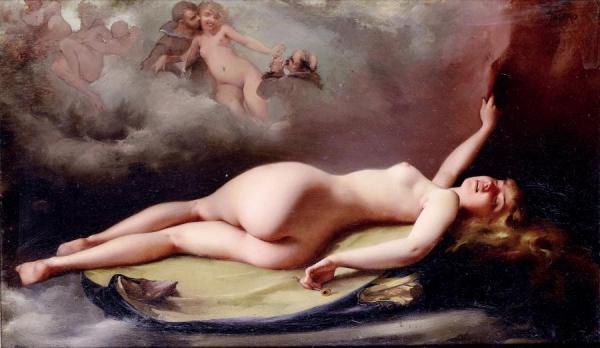 Luis Falero Reclining Nude