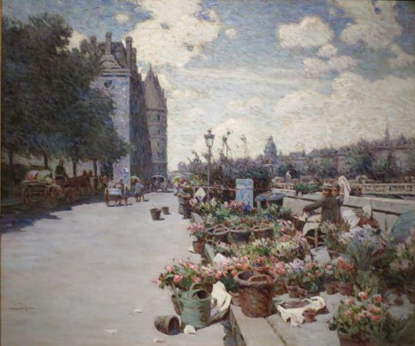 Luther Emerson Van Gorder Parisian Flower Market