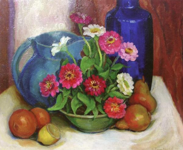 Still Life by Luvena Vysekal Oil Painting Reproductions