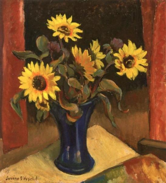 Sunflowers by Luvena Vysekal