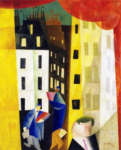 Architecture Ii by Lyonel Feininger