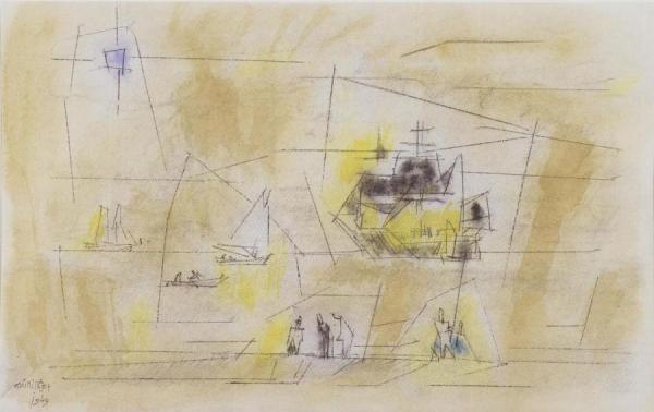 Care-free by Lyonel Feininger Oil Painting Reproductions