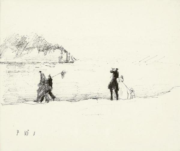 Promenade by Lyonel Feininger