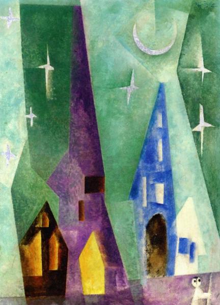 Silver Stars by Lyonel Feininger