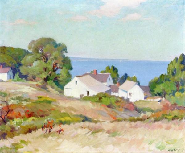 Mabel May Woodward Houses Along The Coast