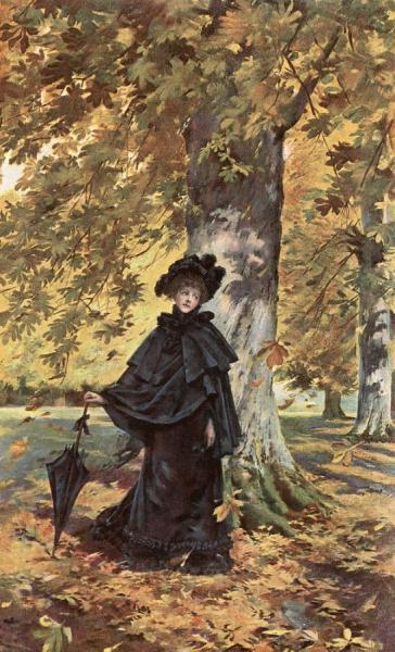 Madeleine Jeanne Lemaire Falling Leaves