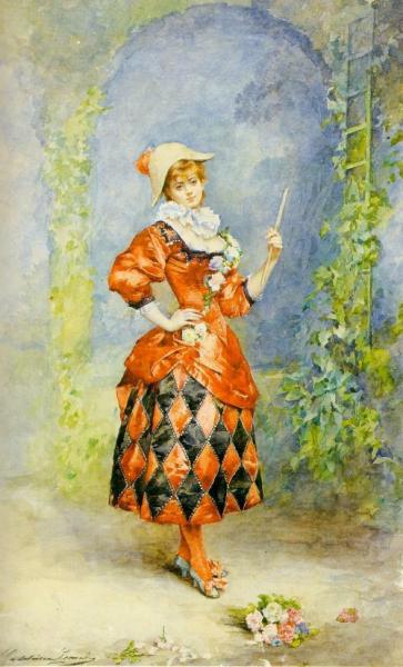 Jane Hading by Madeleine Jeanne Lemaire