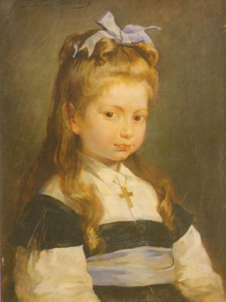 Jeanine Dumas by Madeleine Jeanne Lemaire