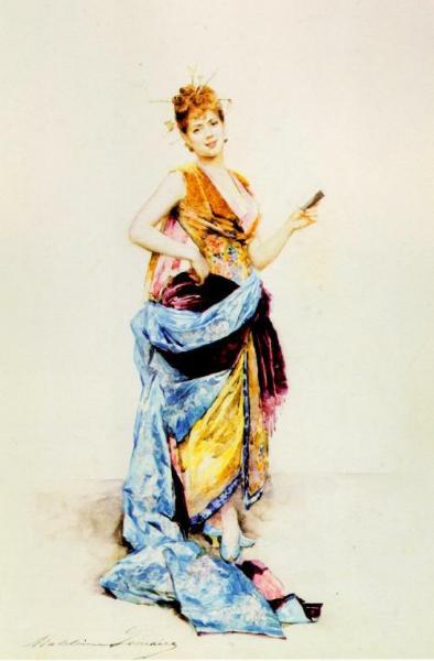 Jeanne Granier by Madeleine Jeanne Lemaire
