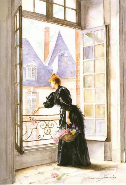 Madeleine Jeanne Lemaire Marie Renard A Reveillon