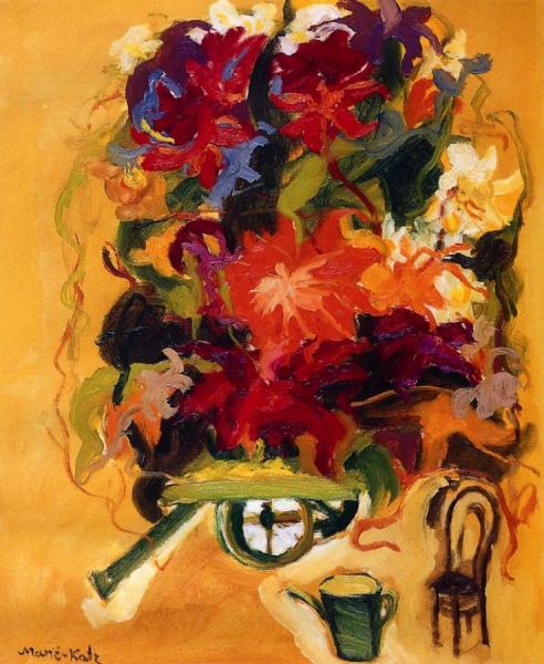 Mané-katz The Flower Cart