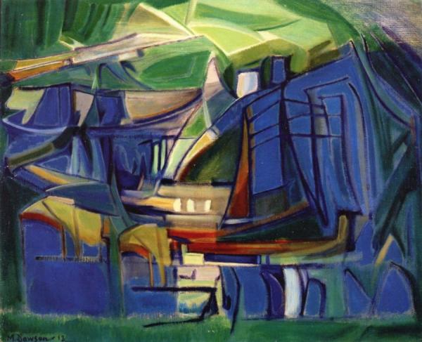 Untitled by Manierre Dawson Oil Painting Reproductions