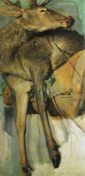 Ciervo by Manuel Benedito Vives