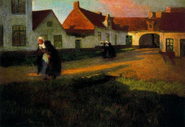 Manuel Benedito Vives Paisaje Breton