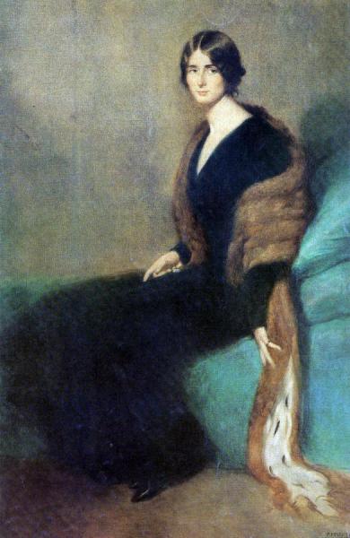 Retrato De Mujer by Manuel Benedito Vives