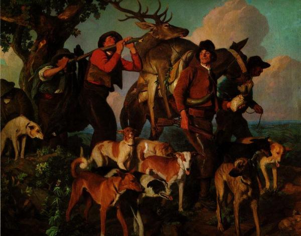 Vuelta De La Caza by Manuel Benedito Vives