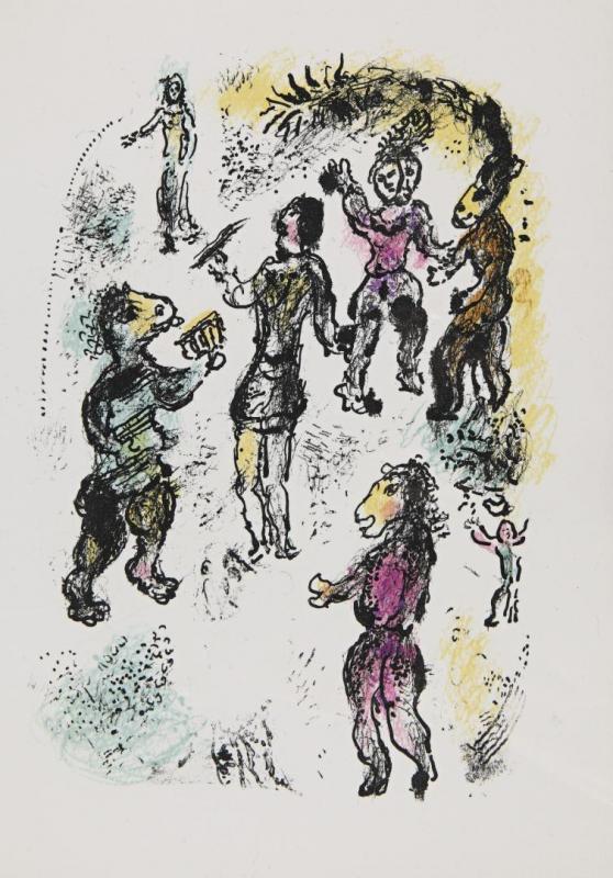 La Feerie Et Le Royaume. Paris, Mourlot, 1972 by Marc Chagall