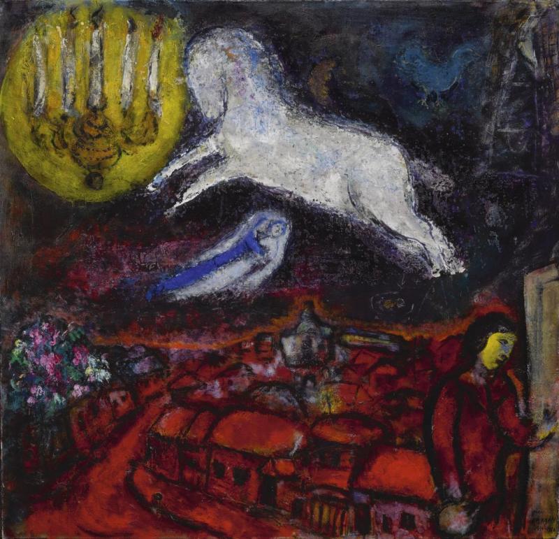 Le Cheval D'aleko by Marc Chagall