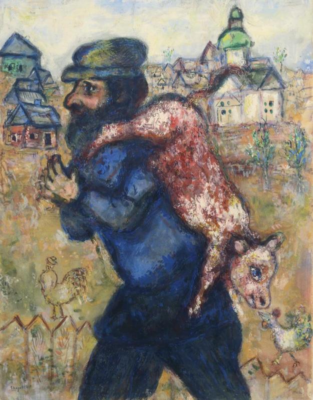 Le Mouton by Marc Chagall