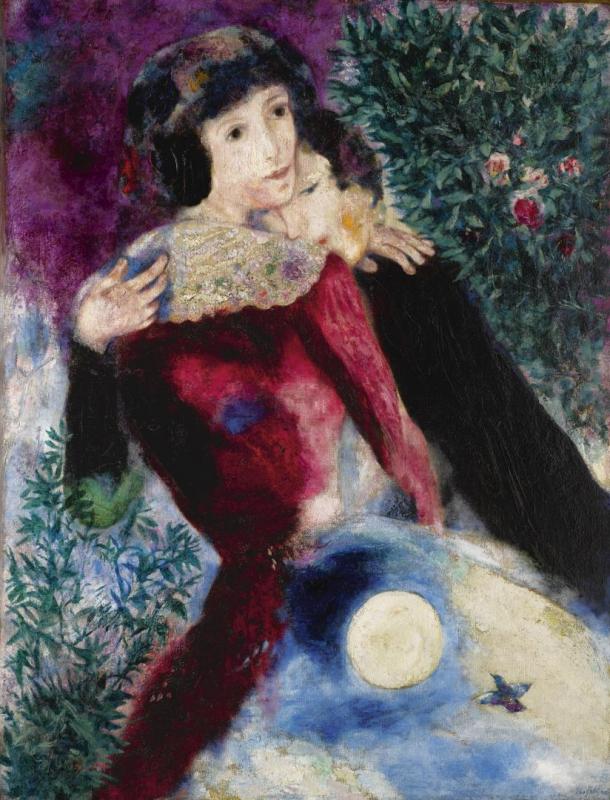 Les Amoureux by Marc Chagall