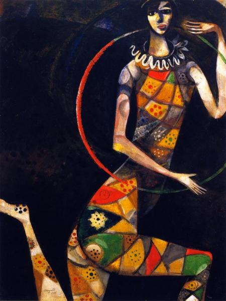 Marc Chagall Acrobat