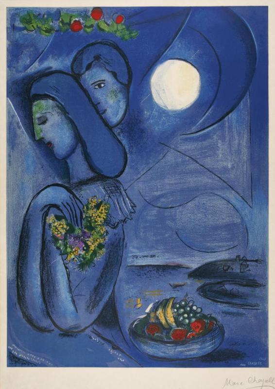 Saint Jean Cap Ferrat by Marc Chagall