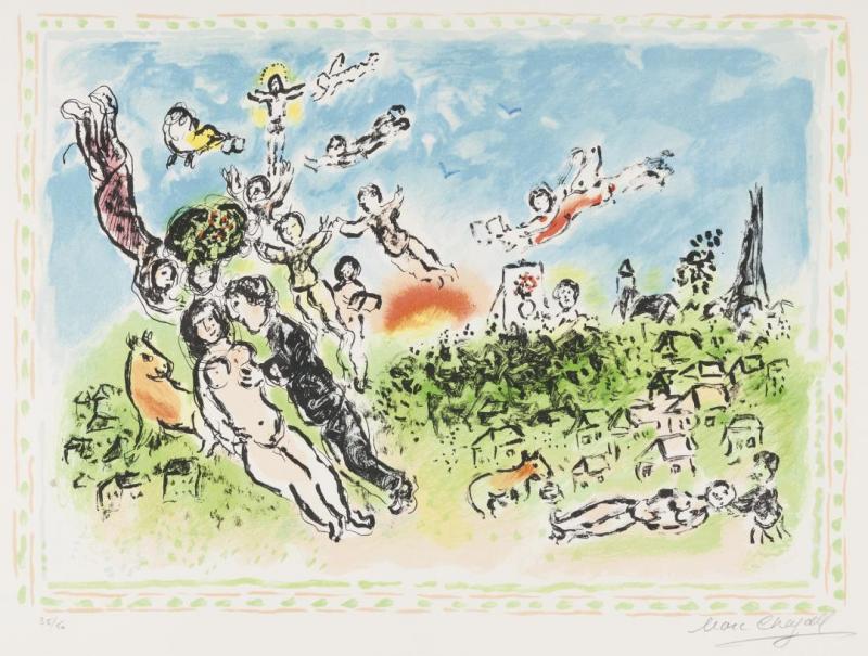 Summer's Dream by Marc Chagall