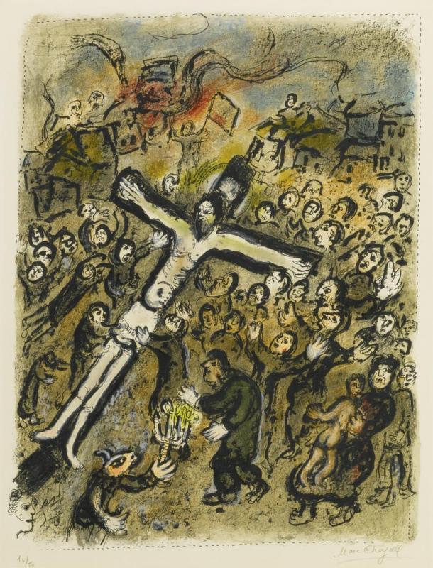 The Martyr by Marc Chagall