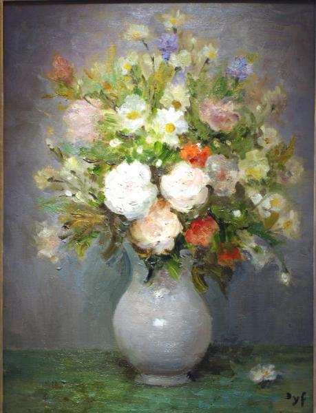 Bouquet Of Flowers by Marcel Dyf