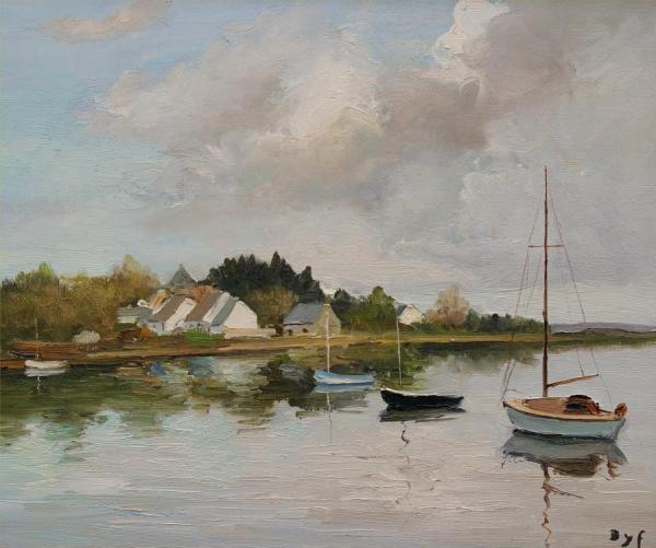 Corner Point At Brillac by Marcel Dyf