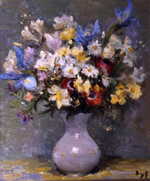 Flowers by Marcel Dyf