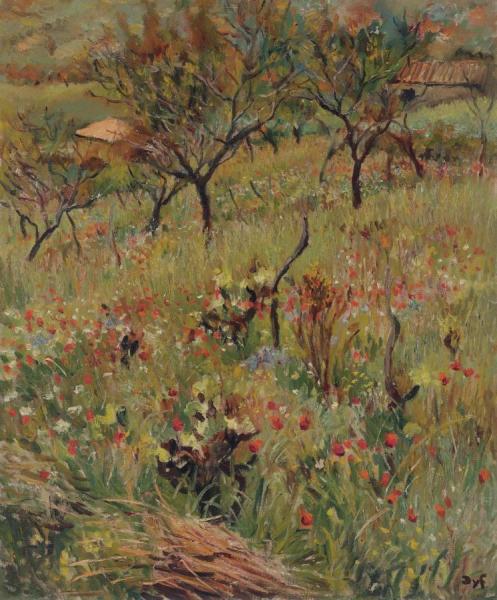 Flowers In The Orchard by Marcel Dyf Oil Painting Reproductions