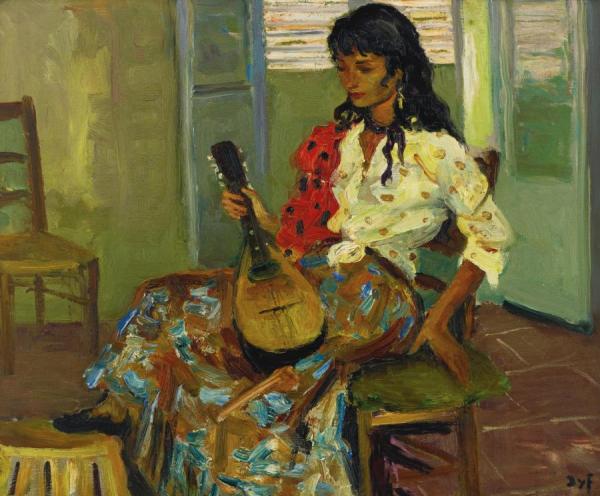 Gitane À La Mandoline by Marcel Dyf