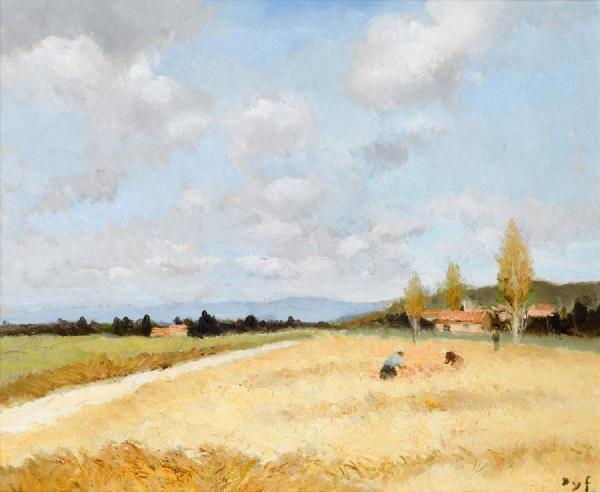 In The Fields by Marcel Dyf Oil Painting Reproductions