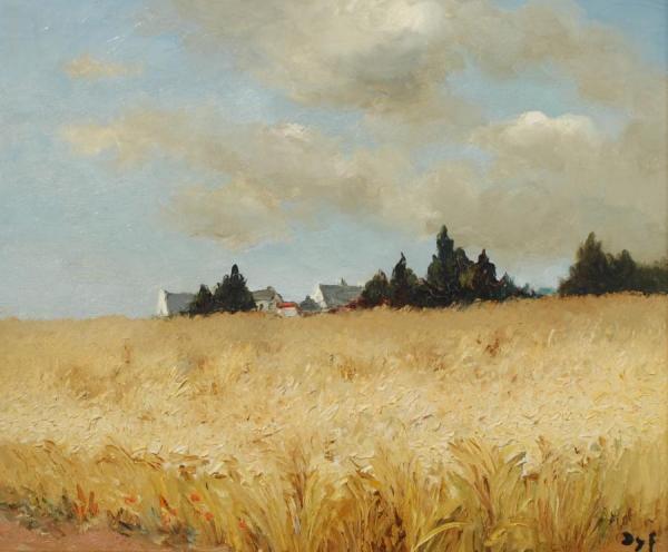 Kerjouanno, Brittany by Marcel Dyf