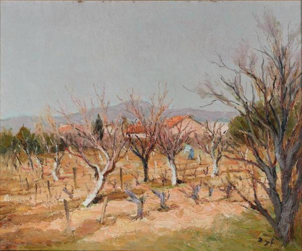Landscape With Vines by Marcel Dyf