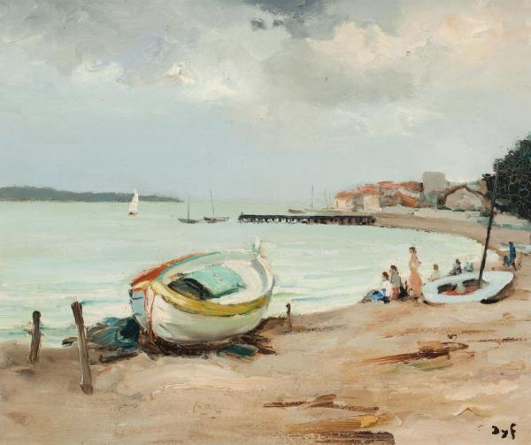 Mediterranean Coast by Marcel Dyf