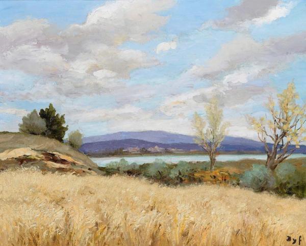 Montfrin, France by Marcel Dyf