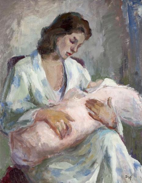 Motherhood by Marcel Dyf
