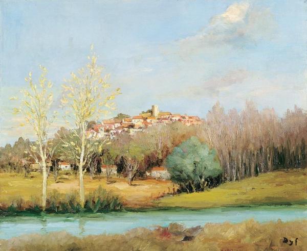 Neauphle-le-chateau by Marcel Dyf