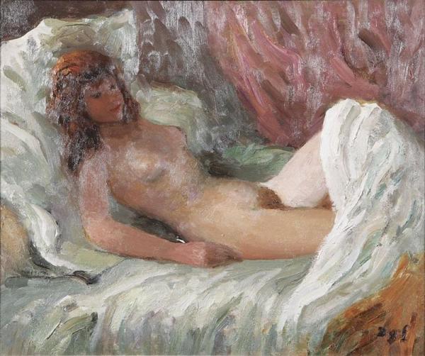 Nude by Marcel Dyf Oil Painting Reproductions