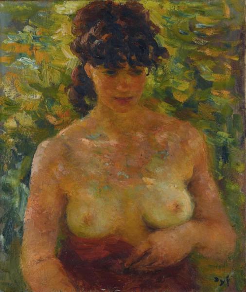 Nude In The Sunlight by Marcel Dyf