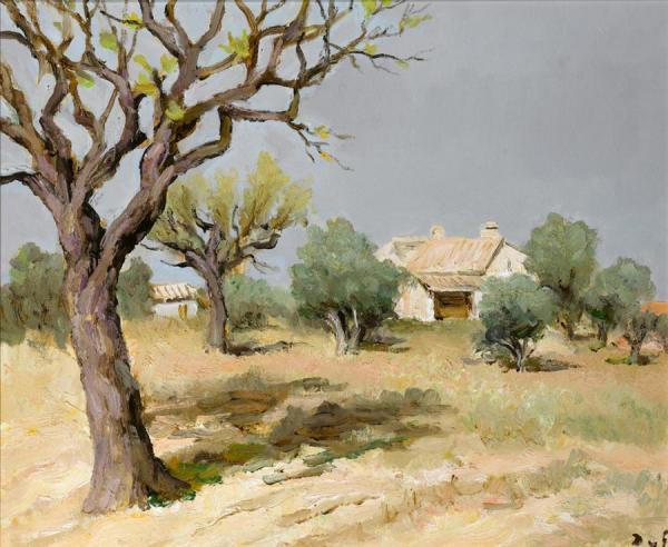 Orchard In Spring by Marcel Dyf