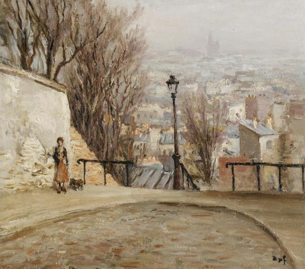 Over The City by Marcel Dyf